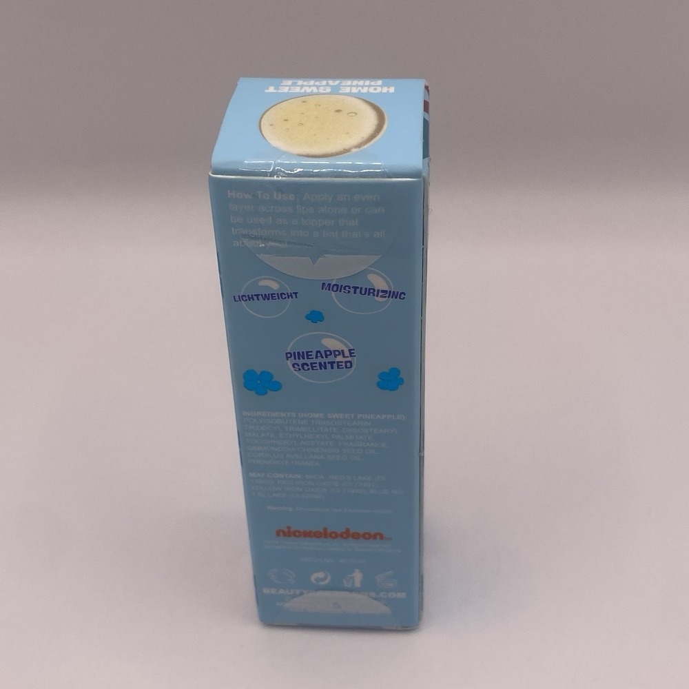 SpongeBob X Beauty Creations Home Sweet Pineapple PH Lip Oil Lipgloss NIB - Picture 6 of 10